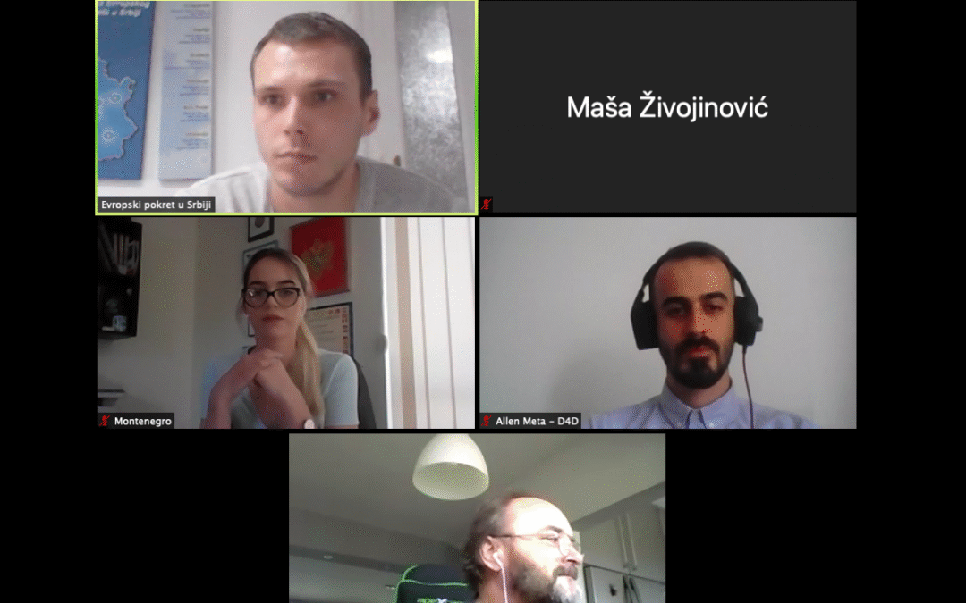 PRVI KORACI NA PROJEKTU REGIONALNA EKOLOŠKA POVELJA MLADIH