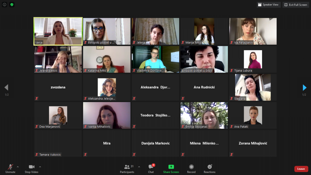 COVID-19 CRISIS STRESSES AGAIN NECESSITY OF FIGHT FOR GENDER EQUALITY