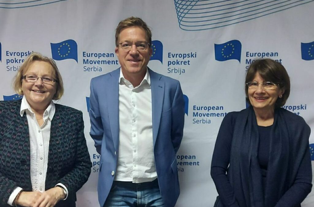 THOMAS BICKL VISITED THE EUROPEAN MOVEMENT IN SERBIA