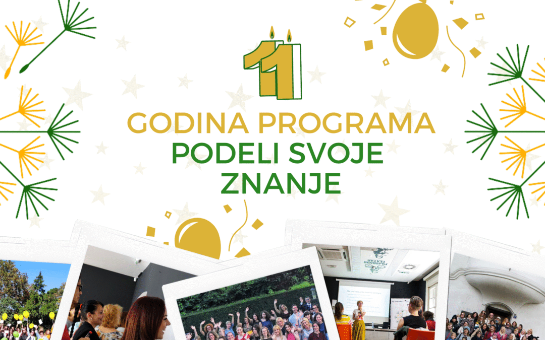 NAJAVA MENTORSKE ŠETNJE I FINALNOG DOGAĐA NA PROGRAMSKOM CIKLUSU 2020/2021