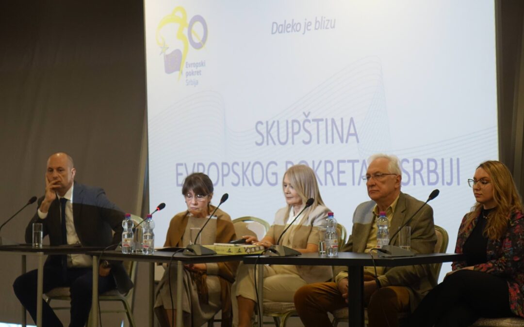 Jelica Minić predsednica Evropskog pokreta u Srbiji i naredne dve godine