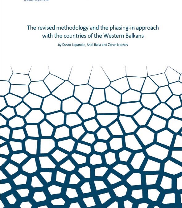 Revised methodology and the phasing-in approach with the countries of the Western Balkans