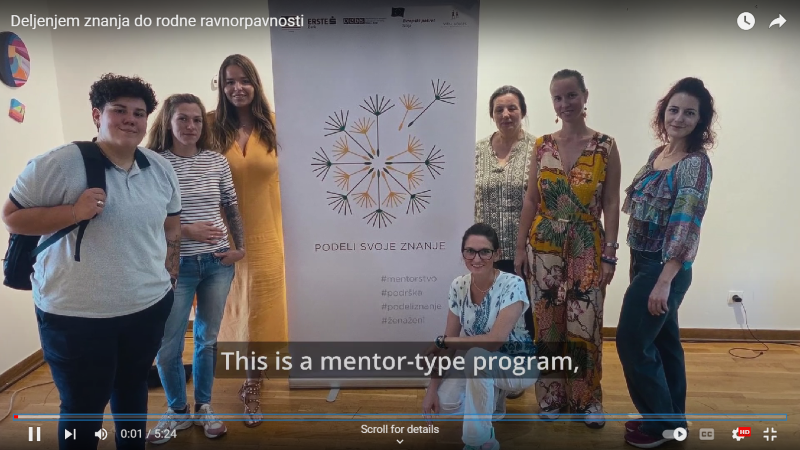 DELJENJEM ZNANJA DO RODNE RAVNOPRAVNOSTI