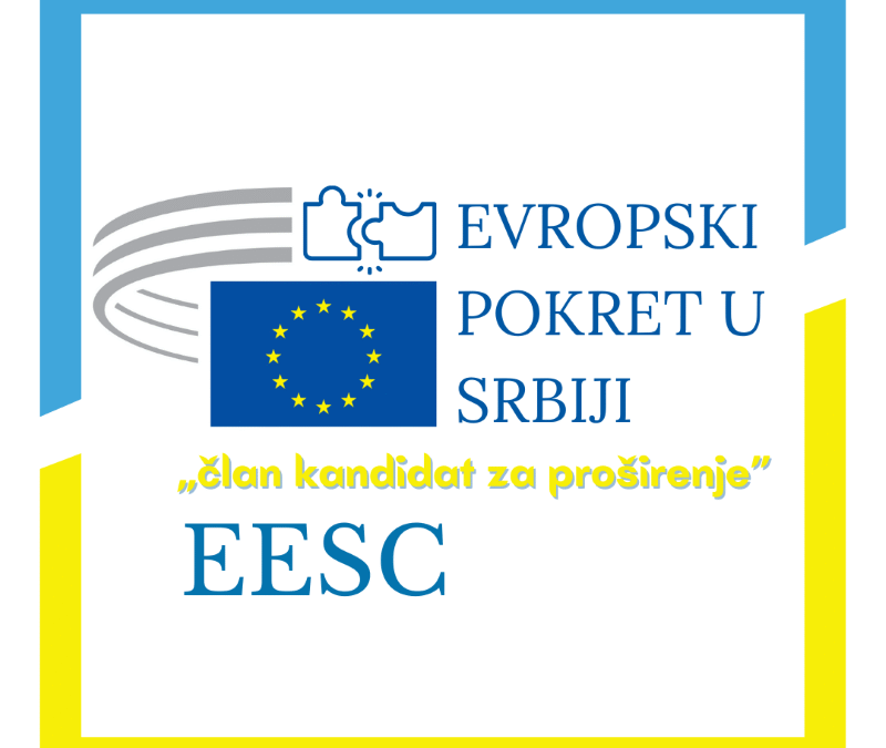 Evropski pokret u Srbiji postao  ,,član kandidat za proširenje” Evropsko-ekonomskog socijalnog komiteta (EESC)