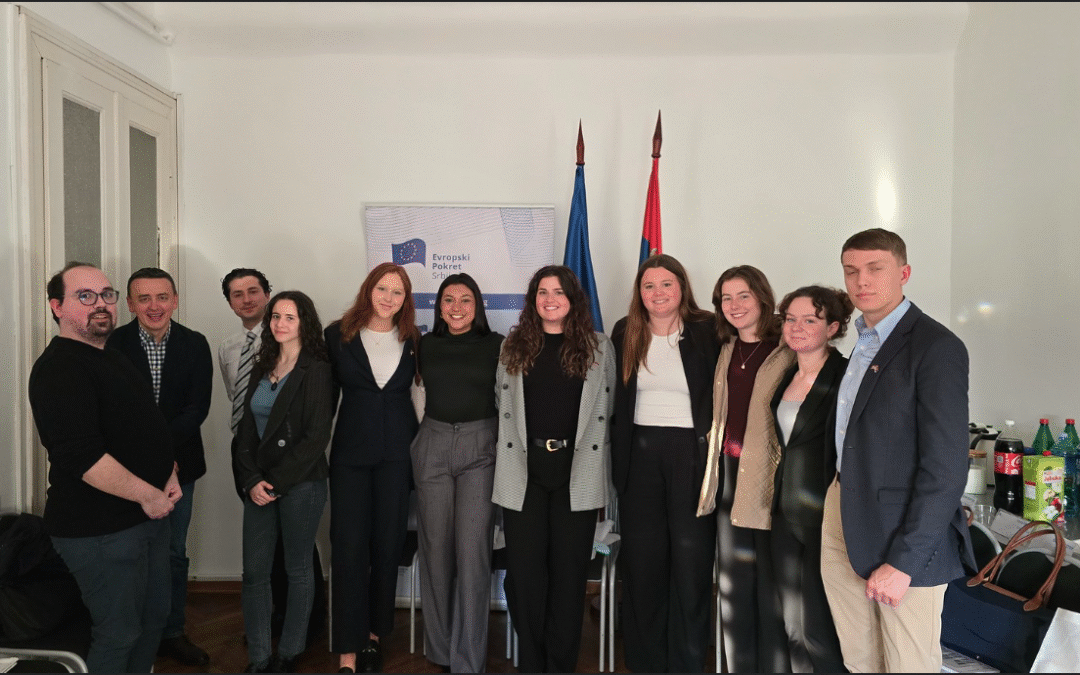 Clemson University Students Engage in Discussion on Blockades and Serbia’s European Path