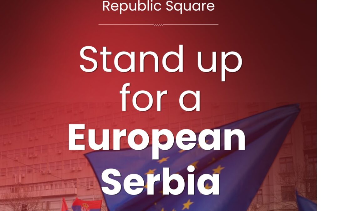 Pro-European Rally and March in Belgrade on April 18: “For a European Serbia”