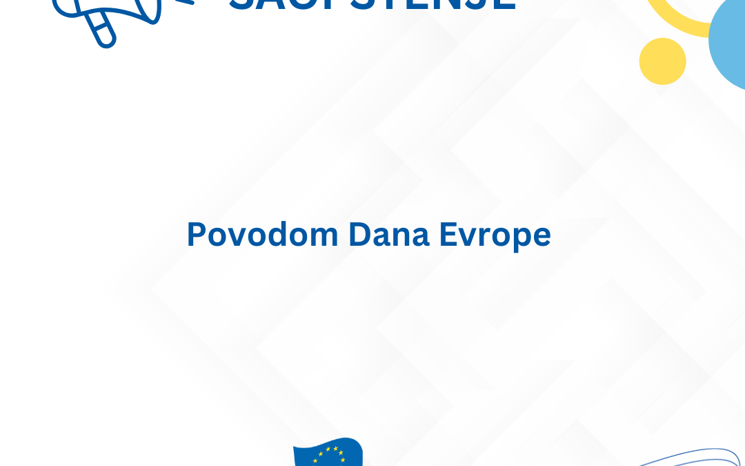 SAOPŠTENJE EVROPSKOG POKRETA U SRBIJI POVODOM OBELEŽAVANJA 9.MAJA, DANA EVROPE