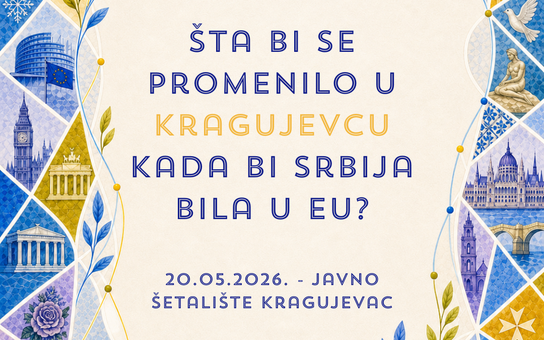 „Šta bi se promenilo u Kragujevcu kada bi Srbija bila u EU?”