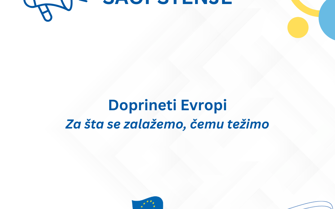 Doprineti Evropi